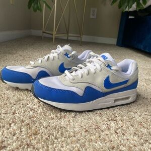 Nike Kids Sneakers - Blue and White